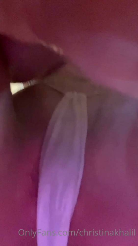Christina Khalil POV Slingkini Shower Onlyfans Video Leaked - #10