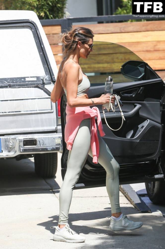 Alessandra Ambrosio Starts Off Her Week with a Trip to the Gym - #65