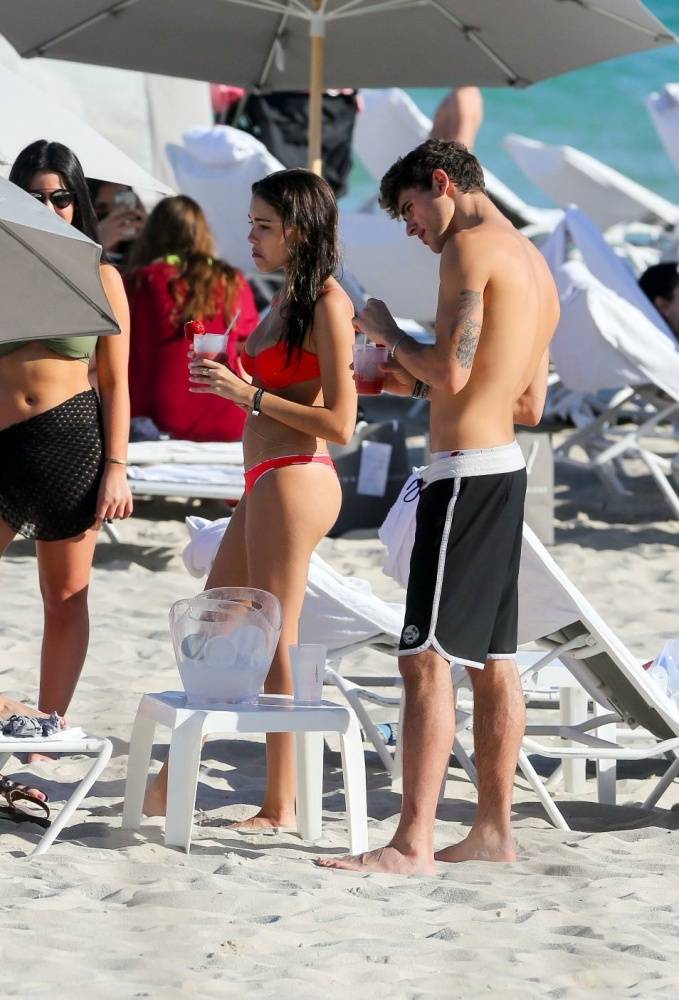 Madison Beer Sexy Thong Bikini Beach Set Leaked - #10