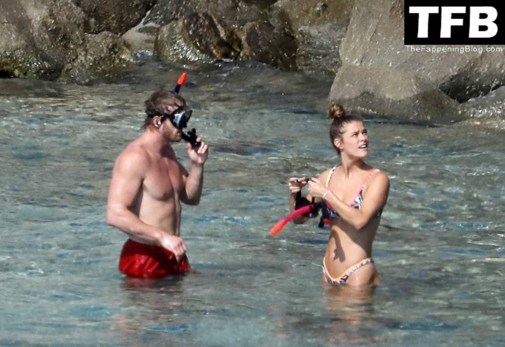 Nina Agdal & Logan Paul Enjoy a Day Snorkeling at the Beach in Mykonos - #6