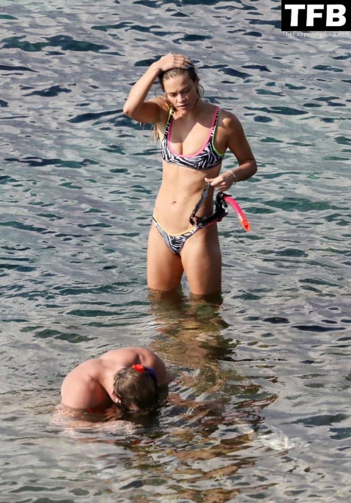 Nina Agdal & Logan Paul Enjoy a Day Snorkeling at the Beach in Mykonos - #68