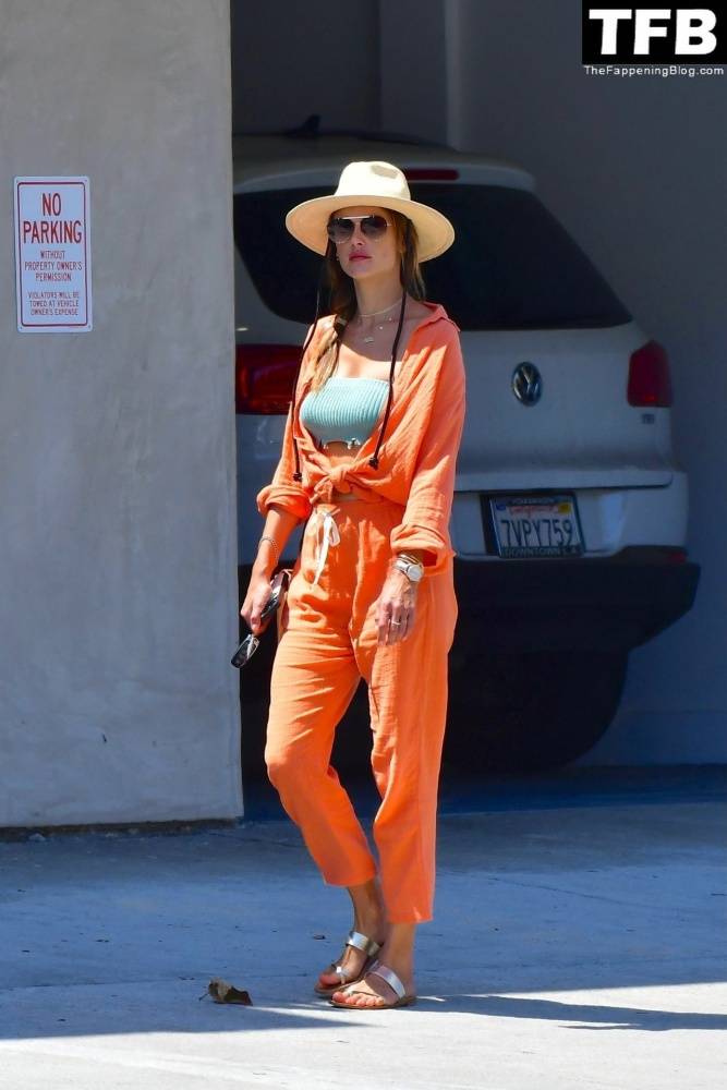 Alessandra Ambrosio Takes Her Daughter Out for Lunch in Malibu - #52