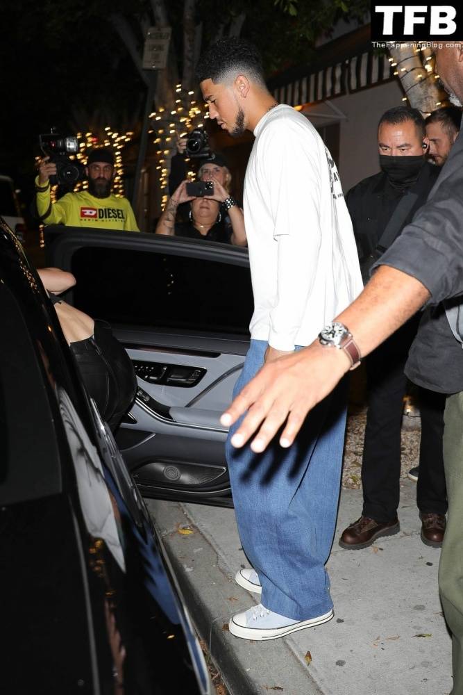 Kendall Jenner & Devin Booker Arrive at Catch Steak in WeHo - #33