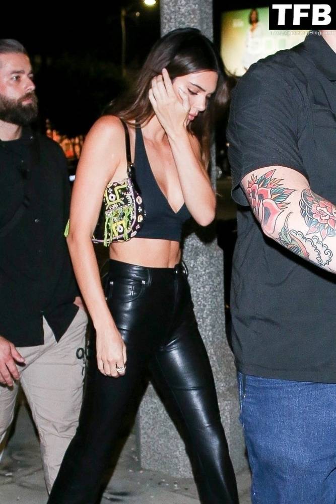 Kendall Jenner & Devin Booker Arrive at Catch Steak in WeHo - #12