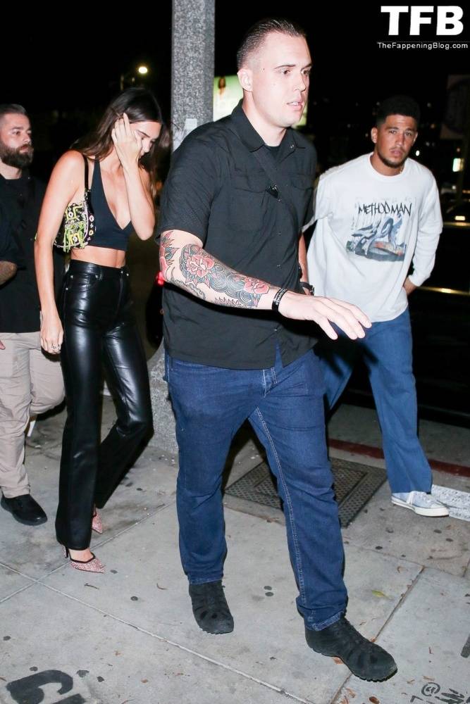 Kendall Jenner & Devin Booker Arrive at Catch Steak in WeHo - #34
