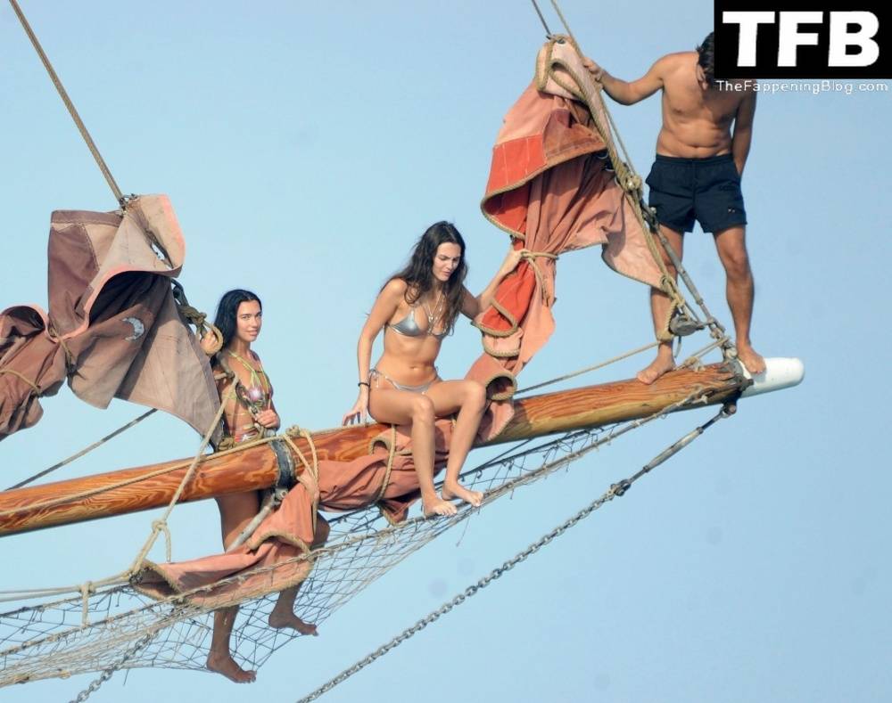 Dua Lipa Looks Sensational as She Jumps Off a Boat and Soaks Up The Sun in Ibiza - #38