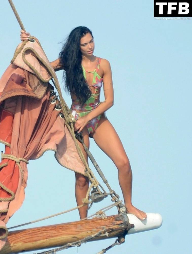 Dua Lipa Looks Sensational as She Jumps Off a Boat and Soaks Up The Sun in Ibiza - #23