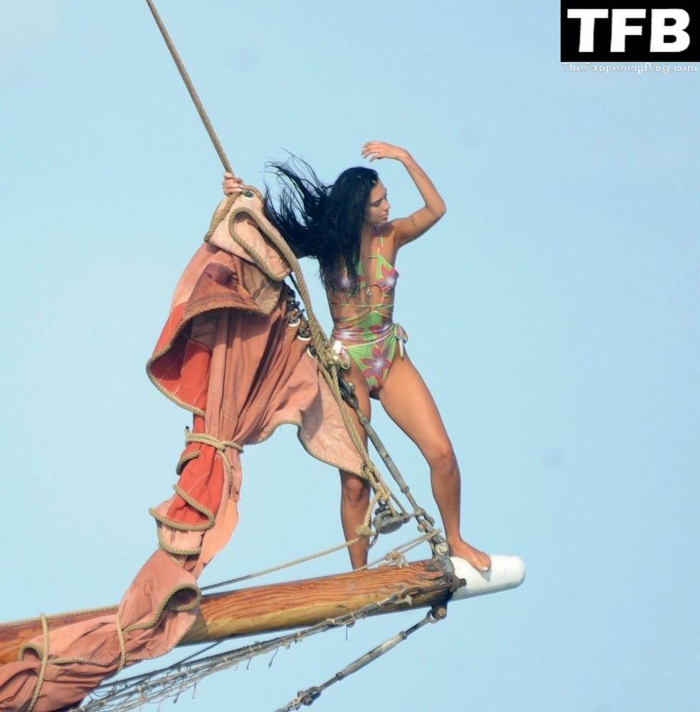 Dua Lipa Looks Sensational as She Jumps Off a Boat and Soaks Up The Sun in Ibiza - #69