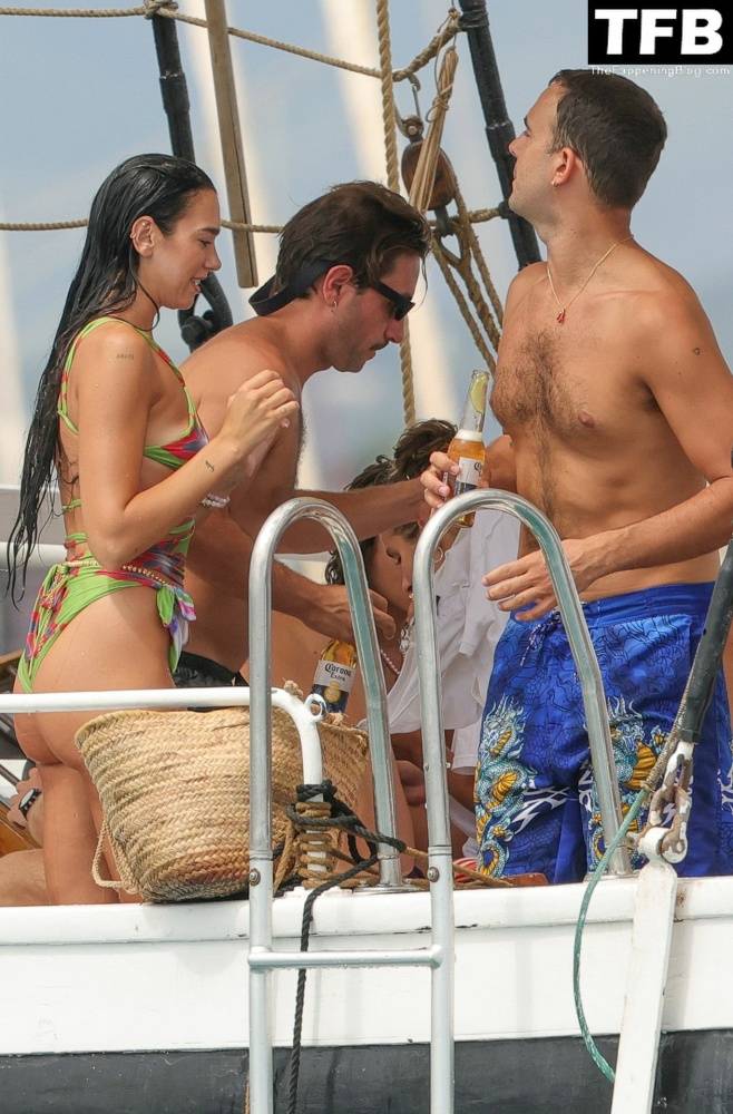 Dua Lipa Looks Sensational as She Jumps Off a Boat and Soaks Up The Sun in Ibiza - #17