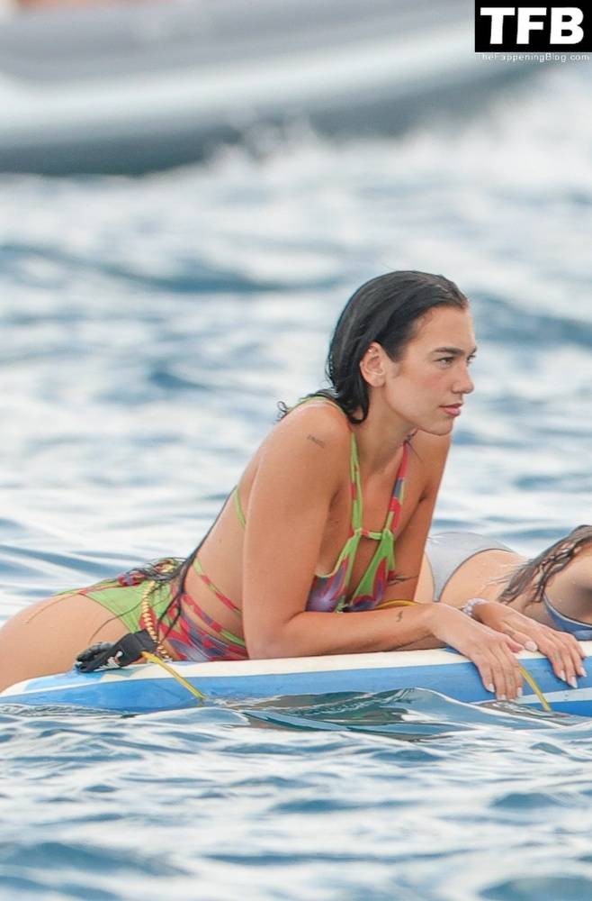 Dua Lipa Looks Sensational as She Jumps Off a Boat and Soaks Up The Sun in Ibiza - #60