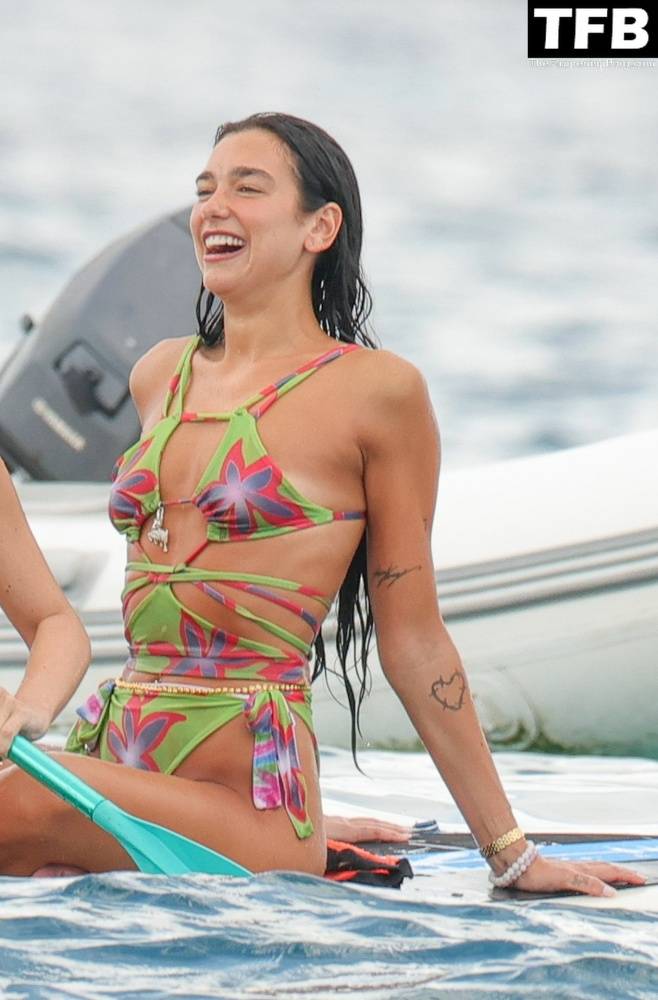 Dua Lipa Looks Sensational as She Jumps Off a Boat and Soaks Up The Sun in Ibiza - #27