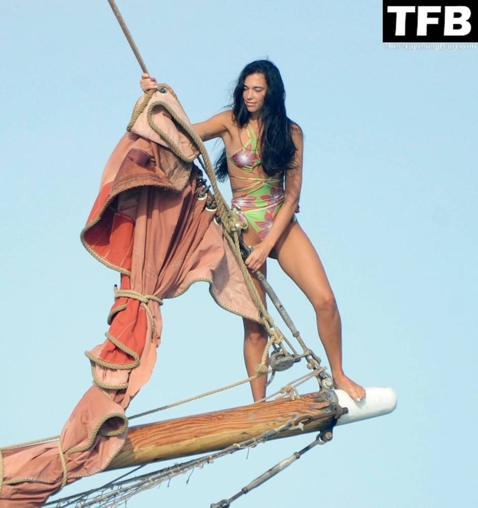 Dua Lipa Looks Sensational as She Jumps Off a Boat and Soaks Up The Sun in Ibiza - #75