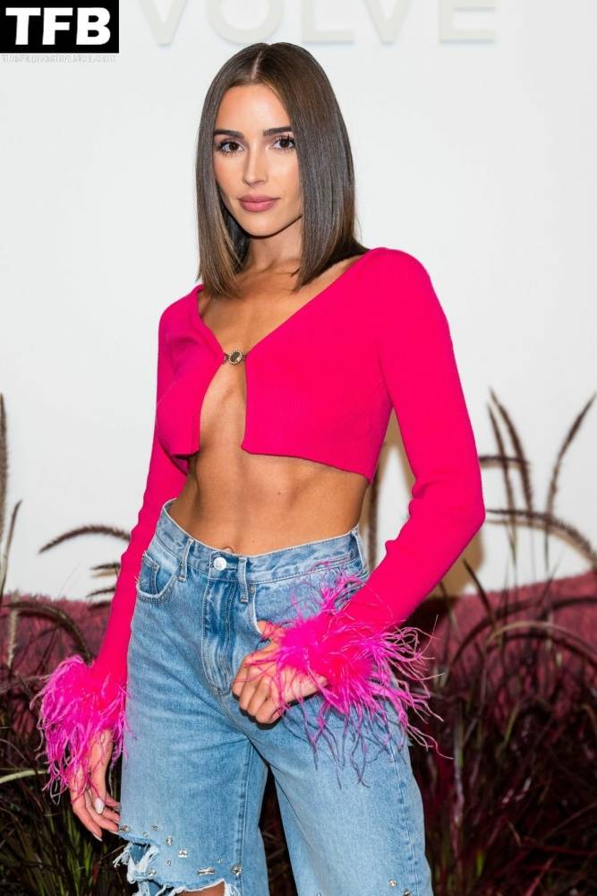Olivia Culpo Attends the Revolve Party in a Revealing Top (27 Photos + Video) - #5