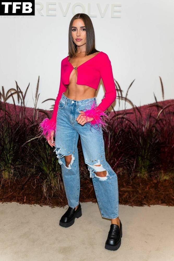 Olivia Culpo Attends the Revolve Party in a Revealing Top (27 Photos + Video) - #20