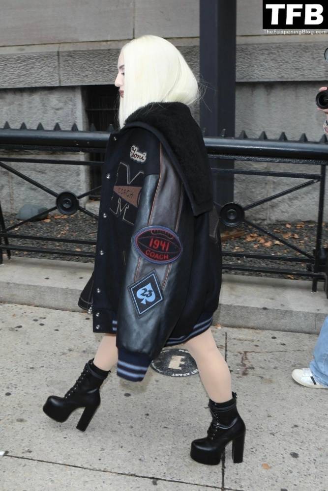 Ava Max Poses Outside of the Coach Fashion Show in New York - #4