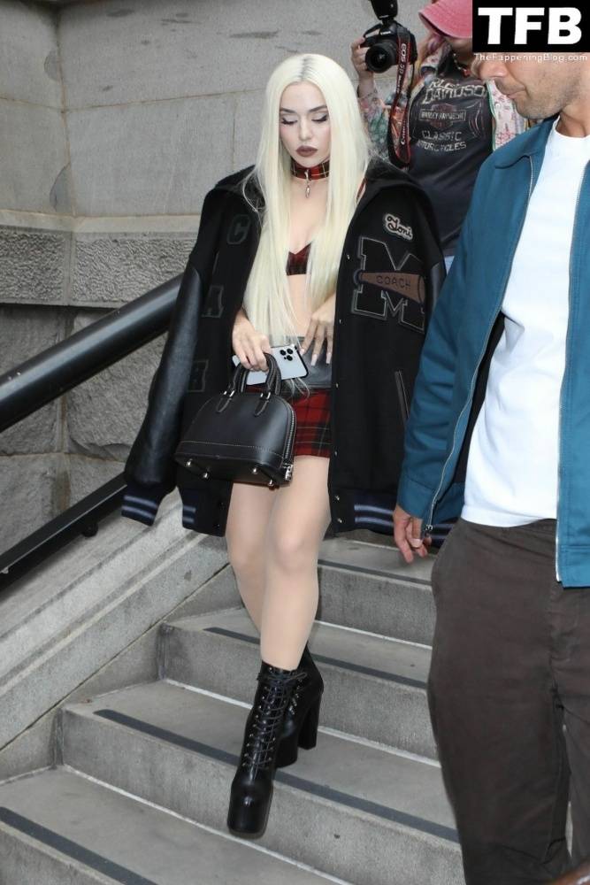 Ava Max Poses Outside of the Coach Fashion Show in New York - #14