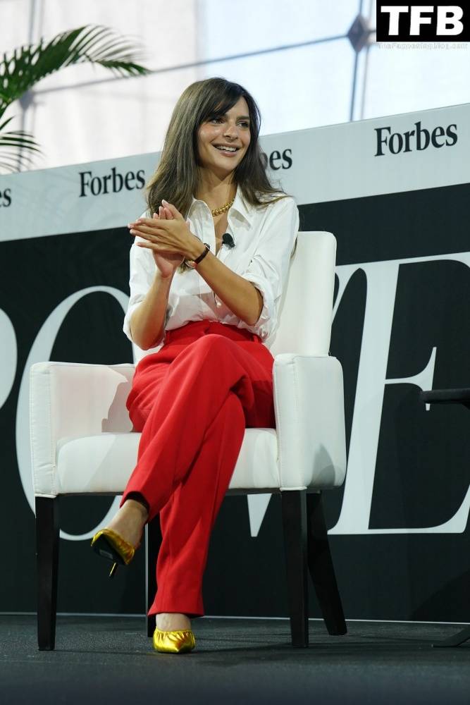 Newly Single Emily Ratajkowski Attends Forbes Power Women 19s Summit in NYC - #28