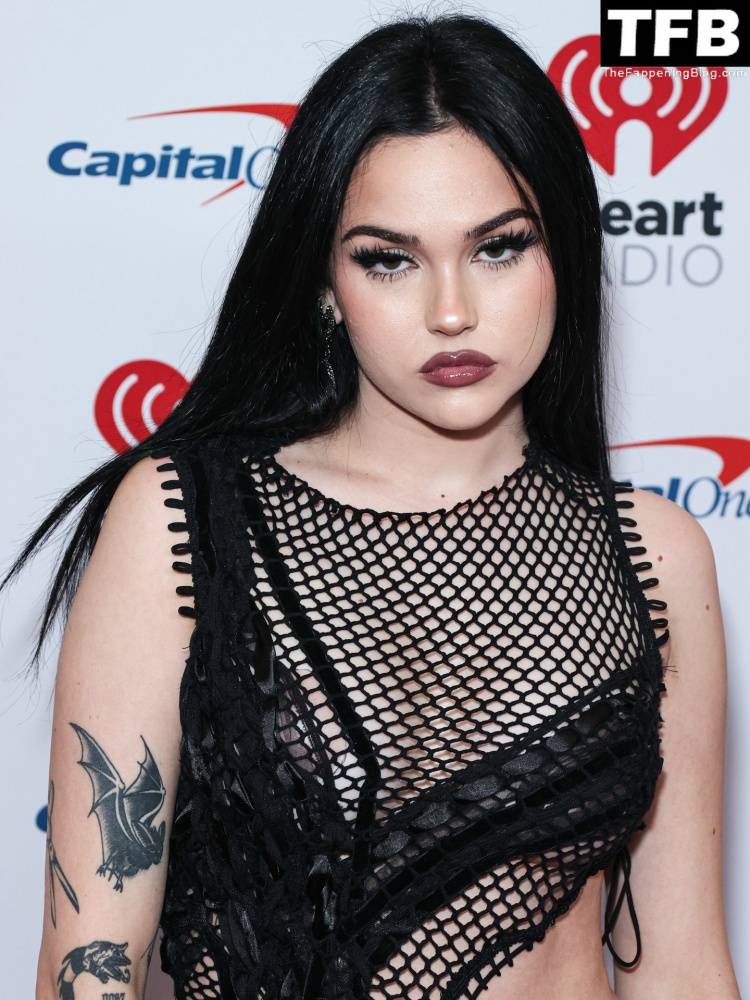 Maggie Lindemann Flaunts Her Sexy Legs & Tits at the iHeartRadio Music Festival - #10
