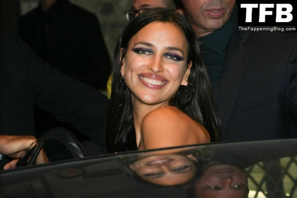 Irina Shayk Shows Off Her Sexy Legs as She Arrives to Versace After Party During Milan Fashion Week - #16
