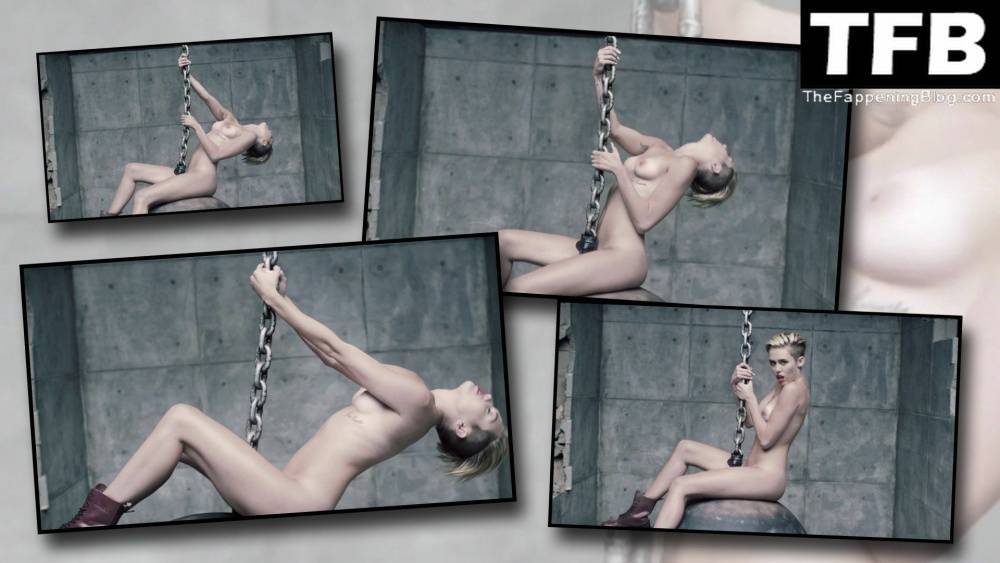 Miley Cyrus Nude 13 Wrecking Ball (17 Pics + Video) - #4