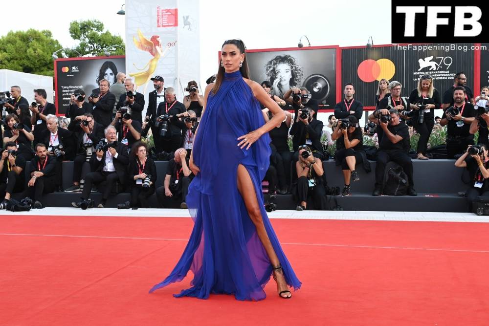 Melissa Satta Flashes Her Nude Tits at the 79th Venice International Film Festival - #66