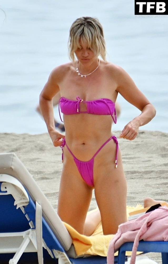 Ashley Roberts Enjoys the Beach on Holiday in Marbella - #2