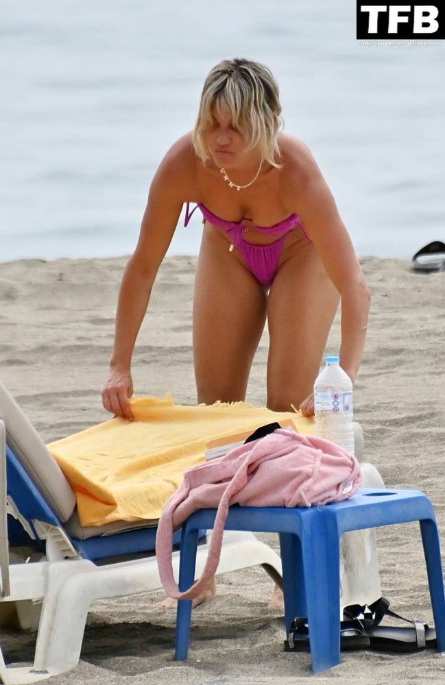 Ashley Roberts Enjoys the Beach on Holiday in Marbella - #12