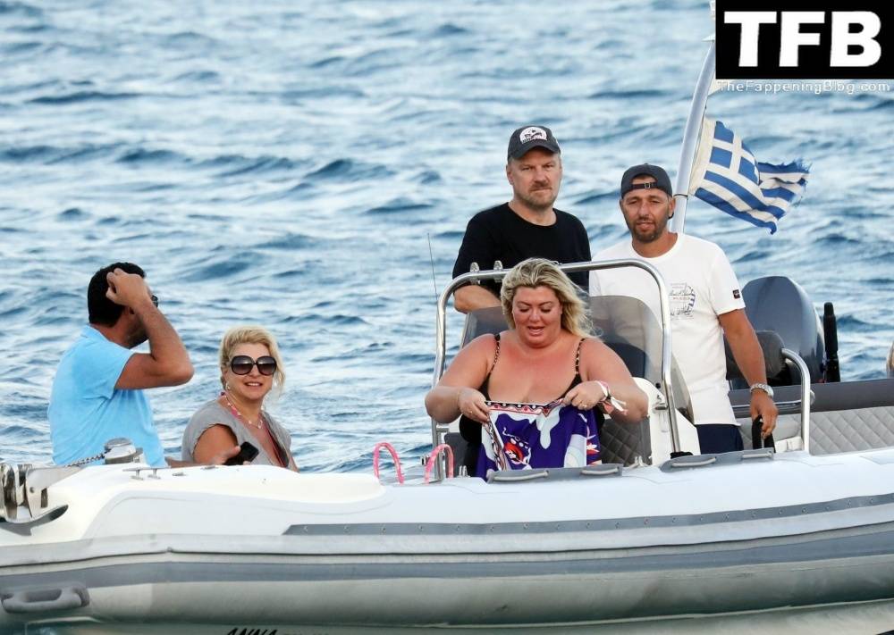 Gemma Collins Flashes Her Nude Boobs on the Greek Island of Mykonos - #46