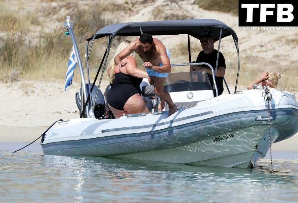 Gemma Collins Flashes Her Nude Boobs on the Greek Island of Mykonos - #60
