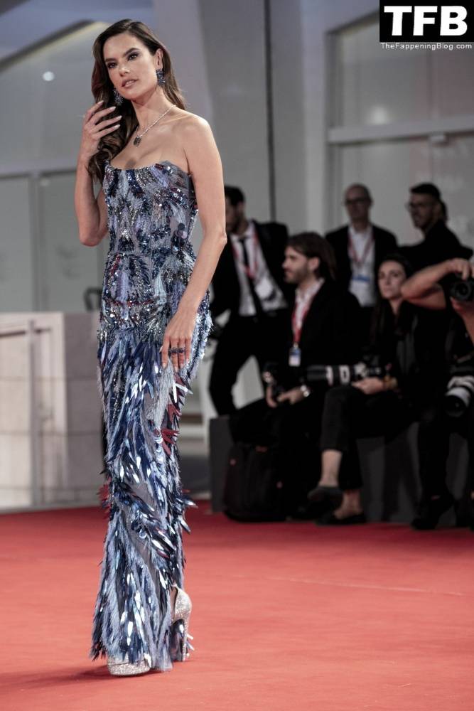 Alessandra Ambrosio Displays Her Cleavage at the 79th Venice International Film Festival - #2