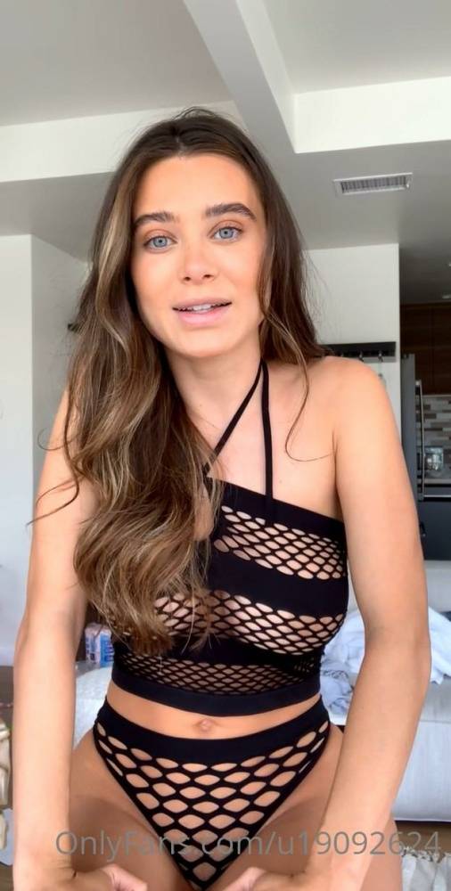 Lana Rhoades Nude See-Through Lingerie Onlyfans Video Leaked - #2