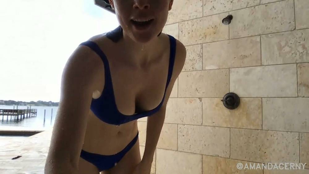 Amanda Cerny Bikini Ab Workout Livestream Video Leaked - #25