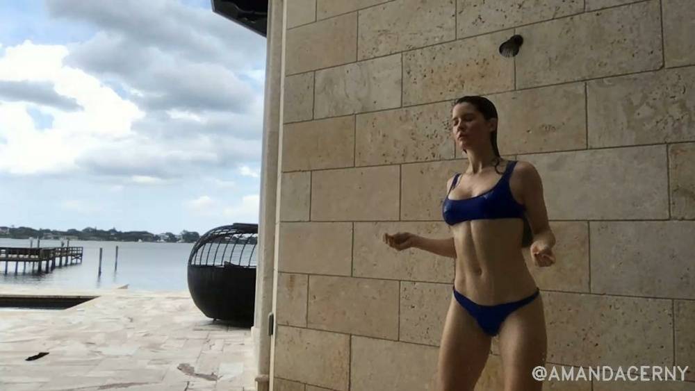 Amanda Cerny Bikini Ab Workout Livestream Video Leaked - #33