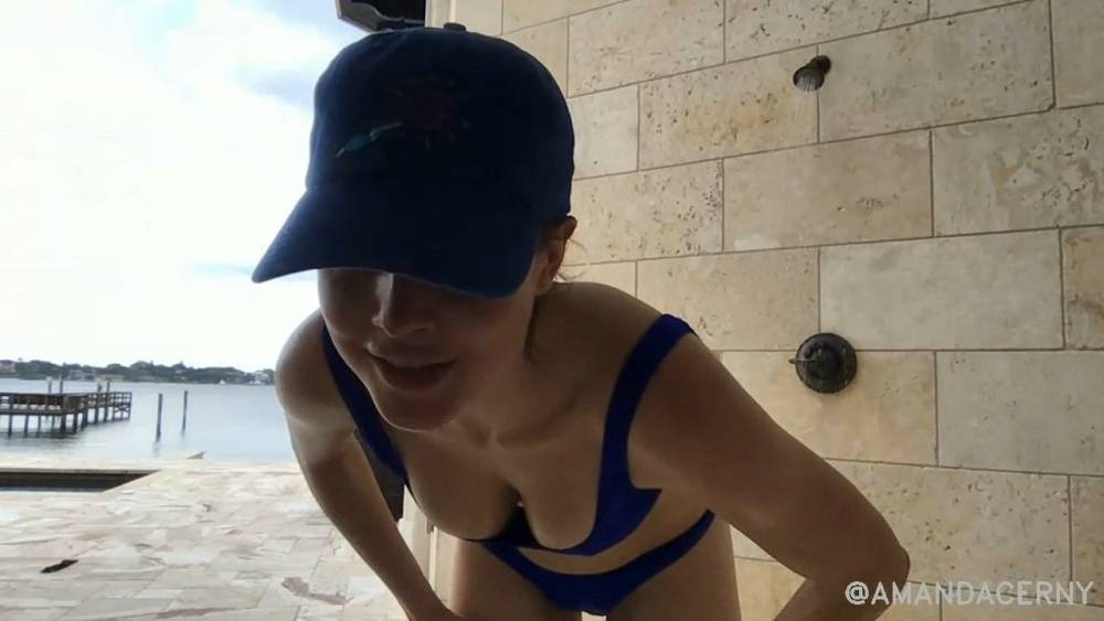 Amanda Cerny Bikini Ab Workout Livestream Video Leaked - #9