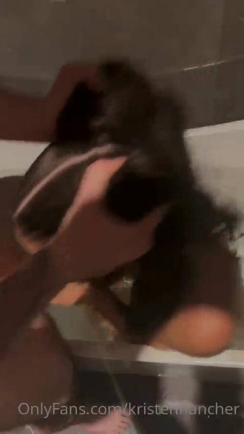 Kristen Hancher Blowjob Bath Face Fuck Onlyfans Video Leaked - #4