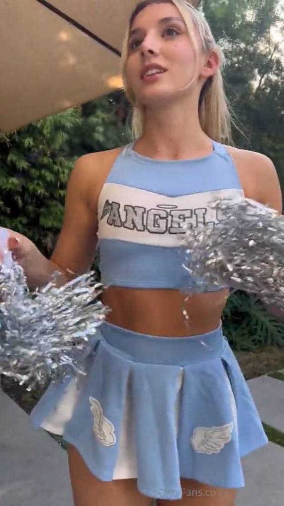 Lina Belfiore Cheerleader Strip OnlyFans Video Leaked - #9