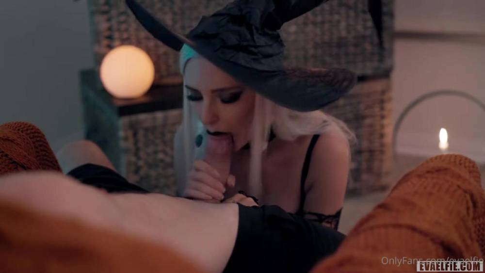 Eva Elfie Blowjob Witch Cosplay OnlyFans Video Leaked - #4