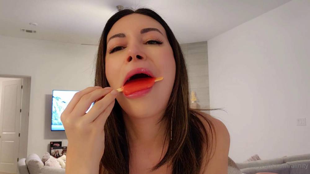 Alinity Popsicle Sucking Licking PPV Onlyfans Video Leaked - #2