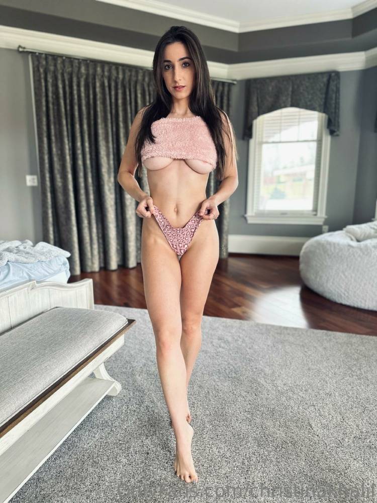 Christina Khalil Sexy Underboob Teddy Outfit Onlyfans Set Leaked - #2
