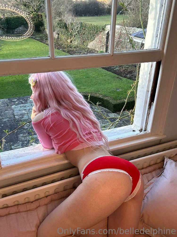 Belle Delphine Nude Cute In Pink Onlyfans Set Leaked - #48