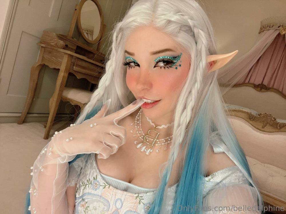 Belle Delphine Nude Elf Princess Cosplay Onlyfans Set Leaked - #61