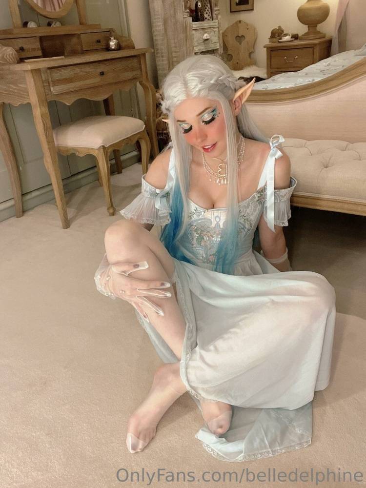 Belle Delphine Nude Elf Princess Cosplay Onlyfans Set Leaked - #45