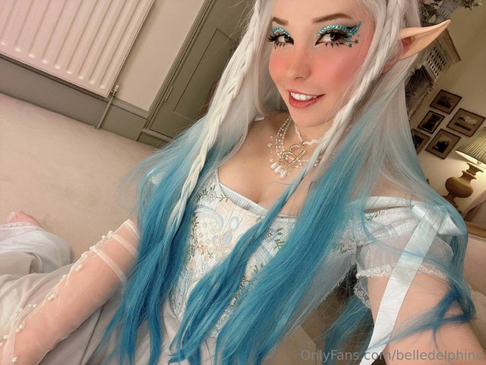 Belle Delphine Nude Elf Princess Cosplay Onlyfans Set Leaked - #50