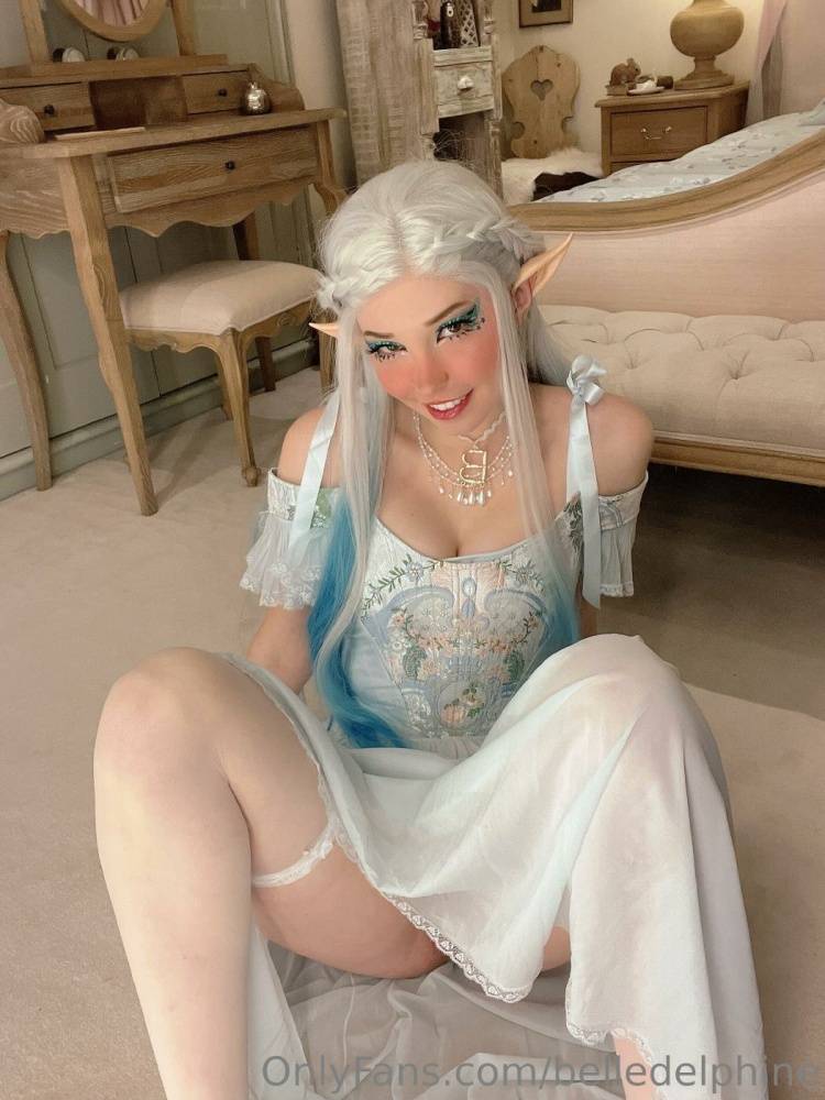 Belle Delphine Nude Elf Princess Cosplay Onlyfans Set Leaked - #68