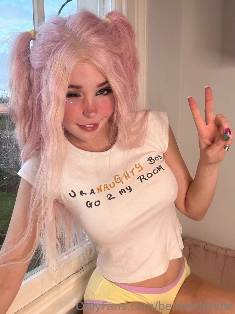 Belle Delphine Nude Naughty Wet T-Shirt Onlyfans Set Leaked - #4