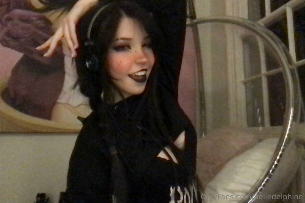 Belle Delphine Sexy Goth Girl Onlyfans Set Leaked - #22