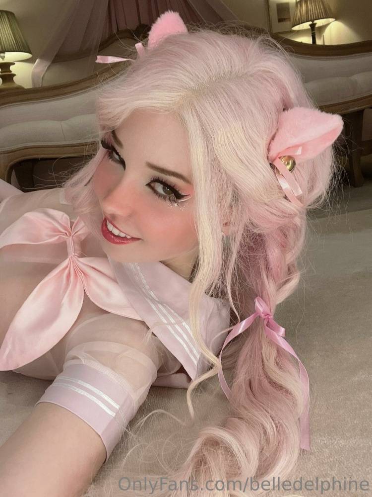 Belle Delphine Nude Cat Princess Onlyfans Set Leaked - #38