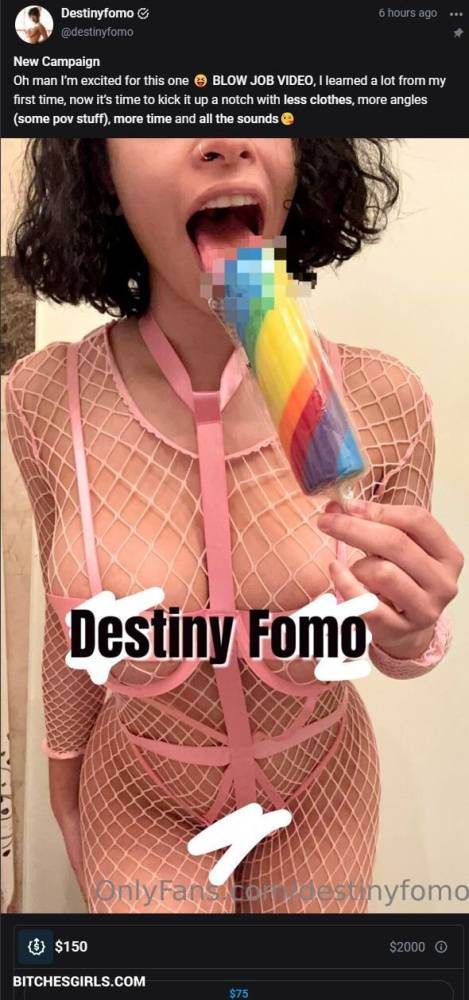 Destiny Fomo Nude - Destiny Leaked Nudes - #17