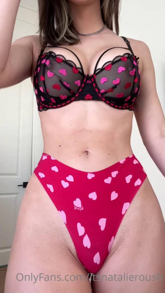 Natalie Roush Nude Valentines Panties Haul Onlyfans Video Leaked - #8