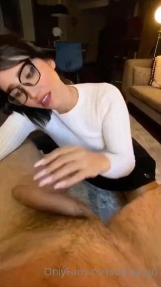 Annabgo Blowjob Nerd Role Play OnlyFans Video Leaked - #1
